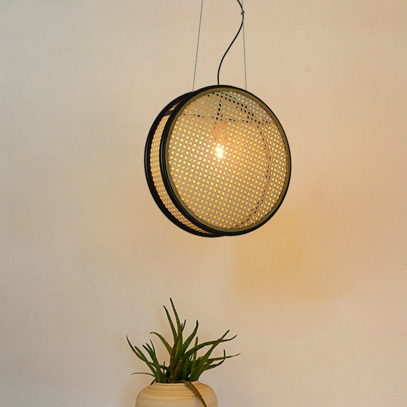 Creative Rattan Retro Lamps