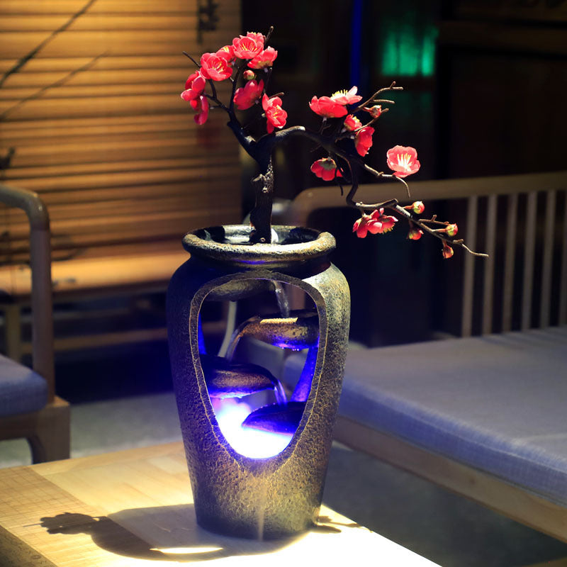 Creative Home Furnishing Plum Blossom Wine Rack Living Room Decoration Decorations