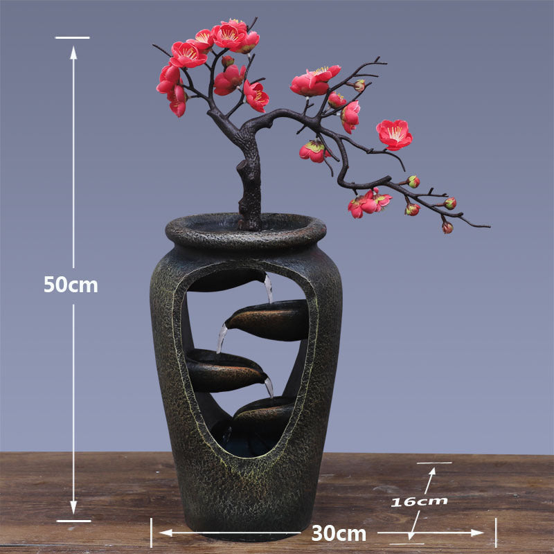 Creative Home Furnishing Plum Blossom Wine Rack Living Room Decoration Decorations